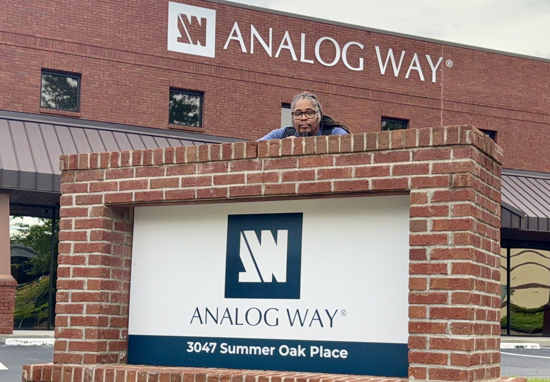 George E. Kennedy, Jr. at Analog Way HQ, Buford, GA